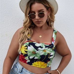 Floral Crop Top